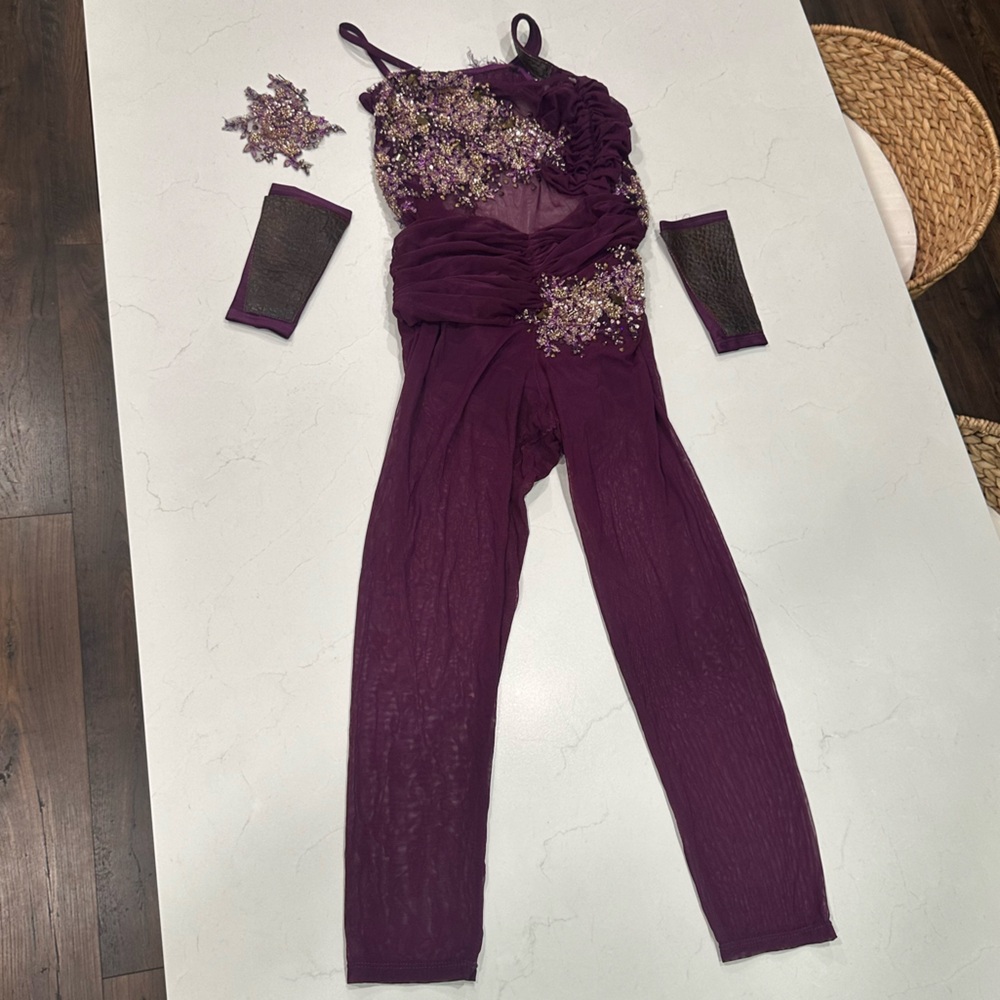 Custom Patrick J Design Dance Costume